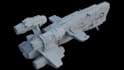 create 3d futuristic spaceship, spacecraft and sci fi hard surface model
