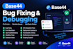 fix base44 app bugs, errors, debugging, integration and deployment