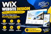develop and design wix studio website