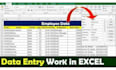 do excel data entry jobs