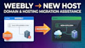 migrate weebly domain hosting setup transfer weebly hosting and domain