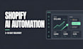 set up shopify ai support chatbot and abandoned cart automation