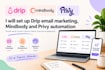set up drip campaigns, mindbody workflows and privy automation