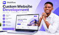 build an interactive webflow website with animations, SEO and optimization