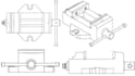 utility and design uspto patent drawing technical line art patent drafting