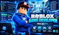 develop roleplay game, fps, obby roblox,simulator,roblox hoodgame,map,script,vfx