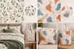 create home decor patterns of cushions, curtains and bedding
