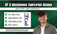 design and simulate custom rf, lna and microwave amplifiers