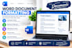proofread and format your documents
