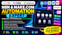 build n8n automation make com expert webhooks api integration gohighlevel