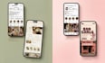 design a retro brand identity and website concept
