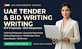 write uae tender proposals uae bids rfp and rfq responses