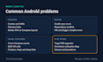 fix android app crashes, bugs and gradle errors