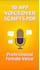 give you 10 ready app voiceover scripts PDF