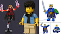 make 3d lego image lego render lego minifigure 3d lego model render design