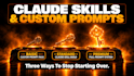build custom claude prompt, claude skill, chatgpt claude prompt engineer