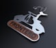 make logo with 3d keychain mockup