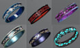 3d jewelry rendering and cad modeling, ring and necklace design