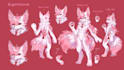 draw furry ref sheet anthro ref sheet fursona ref sheet furry oc character