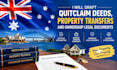 draft quit claim deed property transfer and ownership legal document