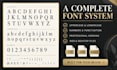 create a custom font typeface typography in ttf otf woff2 and vector format