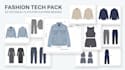 design bag tech pack handbag tech pack backpack tech pack technical drawing