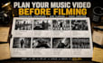 create a professional storyboard for your music video