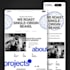 create a fast responsive and modern frontend website
