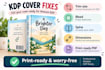 resize and fix your amazon KDP book cover for print