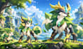 create custom pokemon character art and creature design