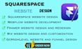 build wix website redesign fix framer squarespace bubble lovable landing page