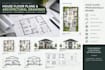do house floor plans modern home design cad drawings elevations sections revit