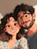 create a disney cartoon illustration