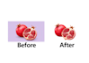 remove background and use image retouching