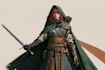 fantasy character and dnd character illustration
