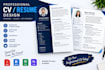 design a professional CV