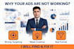 audit fb ads account, fix targeting, creative and roas issue in 24h