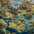design fantasy map illustration for map