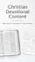 write christian devotional and prayer journal content
