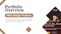 design a professional PDF portfolio