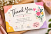 design customer appreciation insert cards