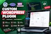 develop a custom wordpress plugin with PHP
