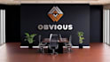 design zoom virtual background google meet office mockup with your logo