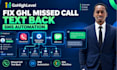 gohighlevel missed call text back ,SMS automation