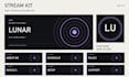 personalize a clean twitch banner and stream graphics kit