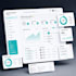develop a responsive react js website with modern UI design