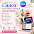 design professional canva social media posts