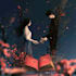 do design creative romantic book or ebook cover