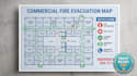 design professional fire escape plan and evacuation map for safety