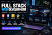 develop a responsive website using HTML CSS and python
